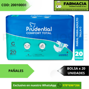 PRUDENTIAL CONFORT TOTAL - -GRANDE- - x20 7861078303119 PRUDENTIAL CONFORT TOTAL - -GRANDE- - x20 7861078303119