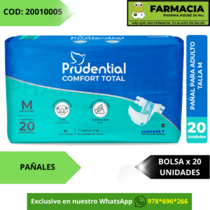 CATÁLOGO DE PRODUCTOS PRUDENTIAL CONFORT TOTAL - -MEDIANO- - x20 *7861078303102*