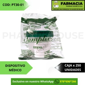 FRASCO DE PLASTICO ESTERIL P - -UROCULTIVO TAPA VERDE- - 100ML CAJÓN x250 SAMPLIX PT30-01 FRASCO DE PLASTICO ESTERIL P/ - -UROCULTIVO / TAPA VERDE- - 100ML CAJÓN x250 SAMPLIX *PT30-01*